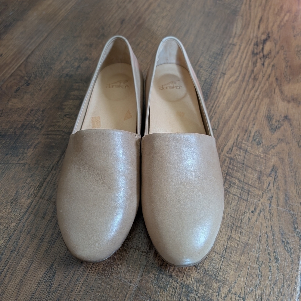 Dansko Women's Larisa Taupe Milled Leather Size EU 41/US 10.5-11‎